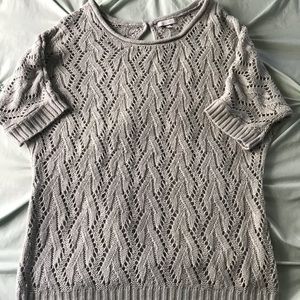 Delia’s Short Sleeve Lightweight Sweater